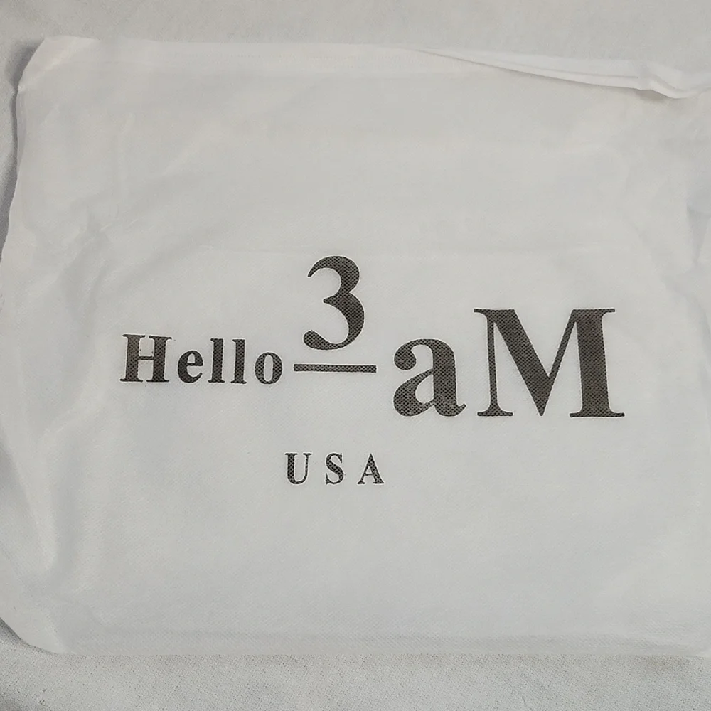Avon Bow & Hello 3am Embroidered Crossbody/Clutch Bag Set